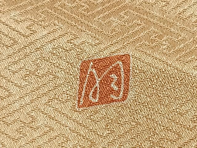 平和屋着物●訪問着　作家物　駒刺繍　花蝶文　暈し染め　金彩　正絹　逸品　AABL3548fy
