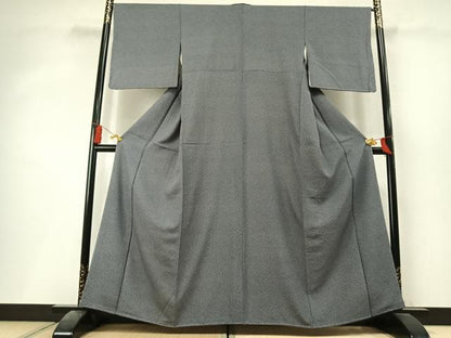 平和屋着物●江戸小紋　葉尽くし　正絹　逸品　未使用　AABL3553fy