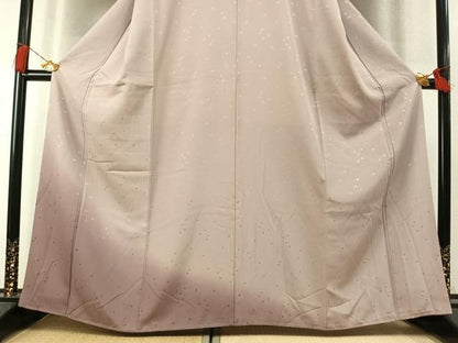 平和屋着物●訪問着　散らし文様　暈し染め　正絹　逸品　AABL3559fy