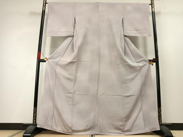 平和屋着物●伝統工芸師　服部光擴　小紋　墨流し文様　暈し染め　正絹　逸品　AABL3569fy