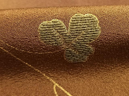 平和屋着物●豪華色留袖　作家物　刺繍　唐草文　暈し染め　金彩　正絹　逸品　AABL3572fy