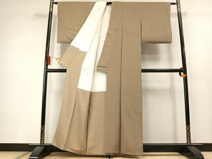 平和屋着物●江戸小紋　鮫小紋柄　正絹　逸品　AABL3576fy
