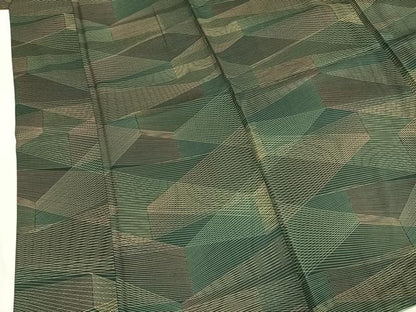 平和屋着物●上質な小紋　切嵌文　正絹　逸品　AABL3590fy