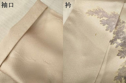 平和屋着物●訪問着　作家物　風景文　暈し染め　正絹　逸品　AABL3629ck