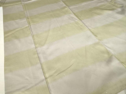 平和屋着物●上質な小紋　横段文　正絹　逸品　AABL3635ck