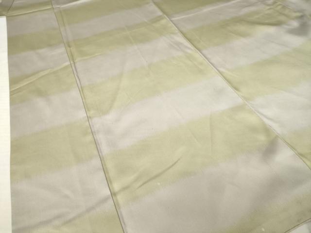 平和屋着物●上質な小紋　横段文　正絹　逸品　AABL3635ck