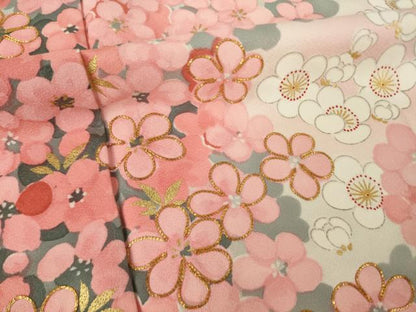 平和屋着物●豪華振袖　駒刺繍　花尽くし　正絹　逸品　AABL3637ck