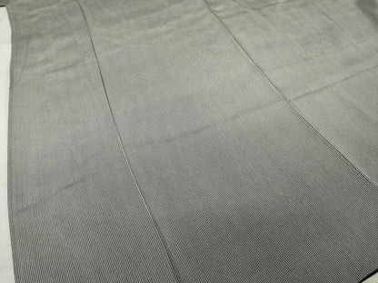 平和屋着物●伝統工芸士　廣瀬雄望　江戸小紋　万筋　黒×白　正絹　逸品　AABL3641ck