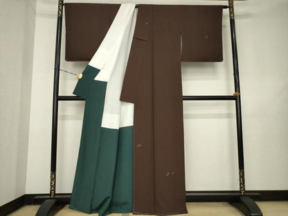 平和屋着物●世界的人形師　辻村寿三郎　ジュサブロー　訪問着　花弁　正絹　逸品　未使用　AABL3645ck