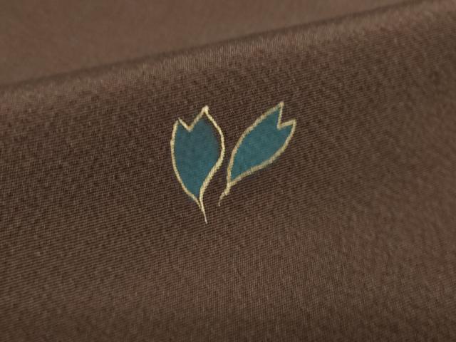 平和屋着物●世界的人形師　辻村寿三郎　ジュサブロー　訪問着　花弁　正絹　逸品　未使用　AABL3645ck