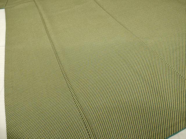 平和屋着物●上質な小紋　幾何学文様　正絹　逸品　AABL3660ck