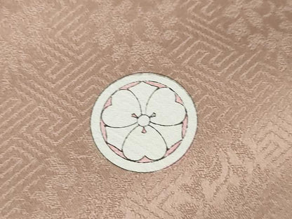 平和屋着物●豪華色留袖　風景花文　金彩　正絹　逸品　AABL3661ck