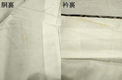 平和屋着物●本場大島紬　龍郷絣　花菱文　正絹　逸品　AABL3663ck