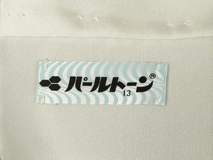 平和屋着物●上質な小紋　花間道　暈し染め　浜ちりめん　正絹　逸品　AABL3673ck