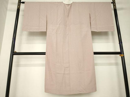 平和屋着物●長襦袢　単衣　七宝花文　やまと誂製　正絹　逸品　AABL3703ck