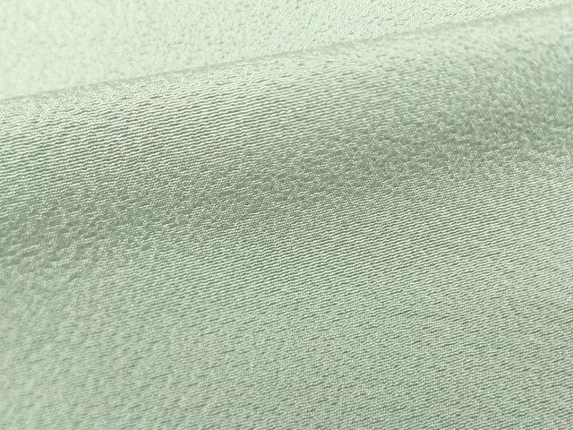 平和屋着物●上質な色無地　利休鼠色　正絹　逸品　AABL3704ck