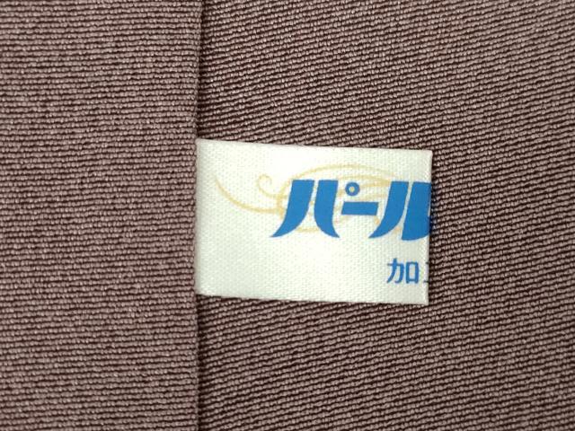 平和屋着物●本加賀友禅作家　奥原一就　色留袖　色紙花鳥文　正絹　逸品　AABL3716ck