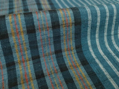 平和屋着物●上質な紬　間道　正絹　逸品　AABL3717ck