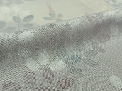平和屋着物▽訪問着　無双　紗袷　紗×紗　手描き　萩文　暈し染め　正絹　逸品　AABL3726jh