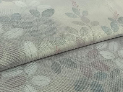 平和屋着物▽訪問着　無双　紗袷　紗×紗　手描き　萩文　暈し染め　正絹　逸品　AABL3726jh
