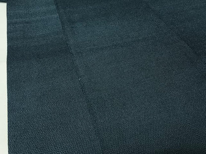 平和屋着物▽男性　お召　単衣　総詰め　正絹　逸品　AABL3731jh