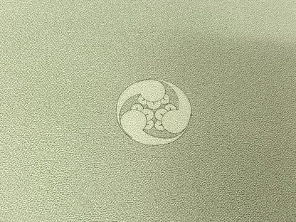 平和屋着物▽豪華色留袖　単衣　刺繍　草花文　金彩　正絹　逸品　AABL3771jh