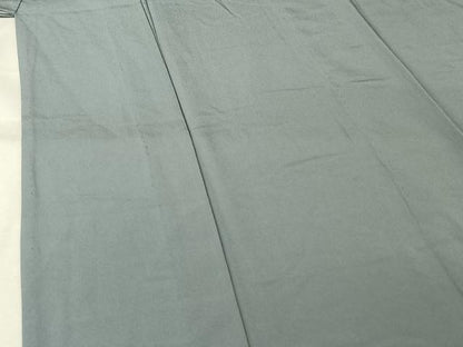平和屋着物▽上質な色無地　単衣　秘色色　正絹　逸品　AABL3784jh