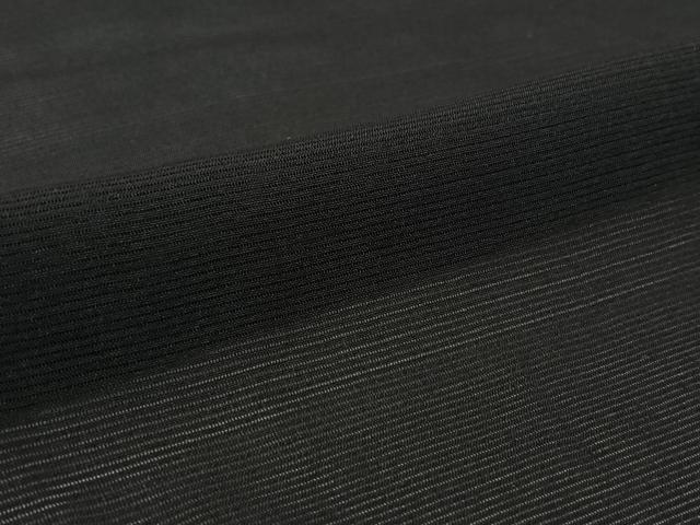 平和屋着物▽羽織　スリーシーズン　春夏秋　塵除け　黒地　正絹　逸品　AABL3815jh