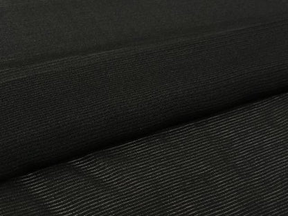 平和屋着物▽羽織　スリーシーズン　春夏秋　塵除け　黒地　正絹　逸品　AABL3815jh