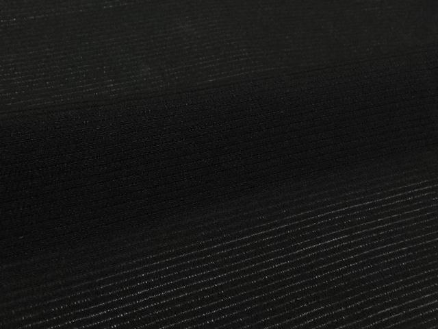 平和屋着物▽羽織　スリーシーズン　春夏秋　塵除け　黒地　正絹　逸品　AABL3816jh