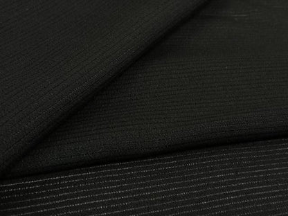 平和屋着物▽羽織　スリーシーズン　春夏秋　塵除け　黒地　正絹　逸品　AABL3816jh