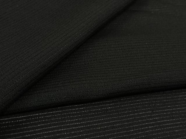 平和屋着物▽羽織　スリーシーズン　春夏秋　塵除け　黒地　正絹　逸品　AABL3816jh