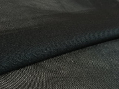 平和屋着物▽羽織　スリーシーズン　春夏秋　塵除け　黒地　正絹　逸品　AABL3817jh