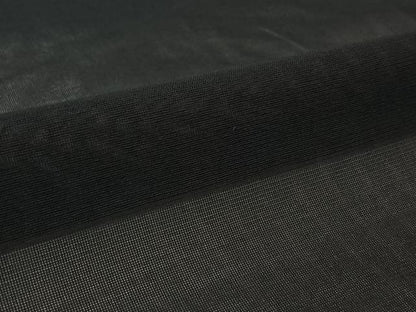平和屋着物▽羽織　スリーシーズン　春夏秋　塵除け　紗　黒地　正絹　逸品　AABL3830jh