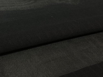 平和屋着物▽羽織　スリーシーズン　春夏秋　塵除け　紗　黒地　正絹　逸品　AABL3830jh
