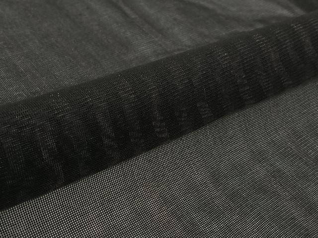 平和屋着物▽羽織　スリーシーズン　春夏秋　塵除け　縞紋紗　正絹　逸品　AABL3836jh