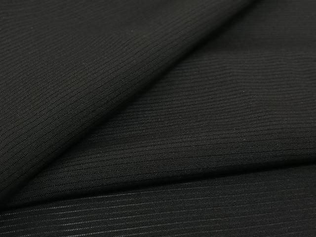 平和屋着物▽羽織　スリーシーズン　春夏秋　塵除け　絽　黒地　正絹　逸品　未使用　AABL3840jh