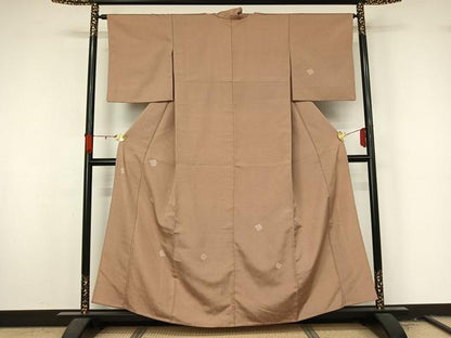 平和屋着物▽訪問着　単衣　源氏香　正絹　逸品　AABL3850jh