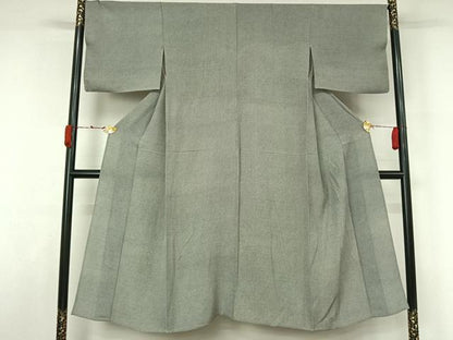 平和屋着物▽江戸小紋　単衣　鮫小紋柄　正絹　逸品　AABL3880jh