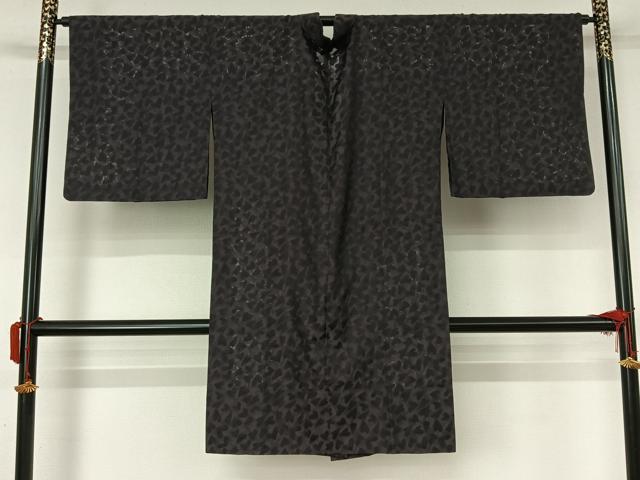 平和屋着物▽道中着　スリーシーズン　春夏秋　塵除け　ハート　ロング丈　正絹　逸品　AABL3889jh