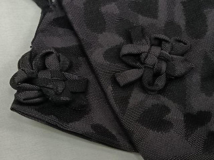 平和屋着物▽道中着　スリーシーズン　春夏秋　塵除け　ハート　ロング丈　正絹　逸品　AABL3889jh