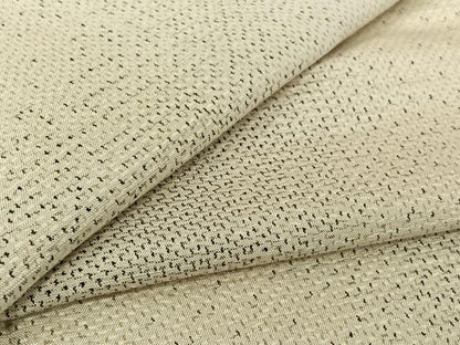平和屋着物▽上質な紬　単衣　霞文　正絹　逸品　AABL3895jh