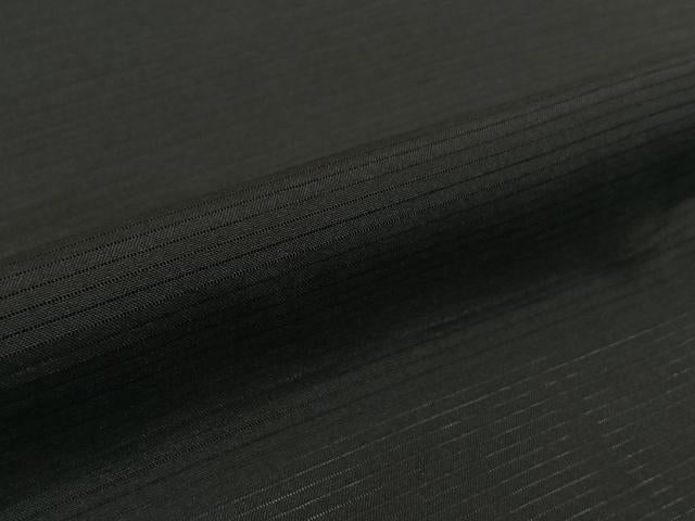 平和屋着物▽男性　黒紋付　長羽織　スリーシーズン　春夏秋　塵除け　正絹　逸品　AABL3901jh