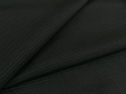 平和屋着物▽男性　黒紋付　長羽織　スリーシーズン　春夏秋　塵除け　正絹　逸品　AABL3901jh