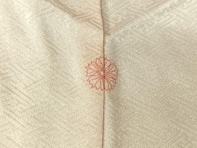 平和屋着物▽訪問着　単衣　絞り　刺繍　草花文　金彩　正絹　逸品　AABL3915jh