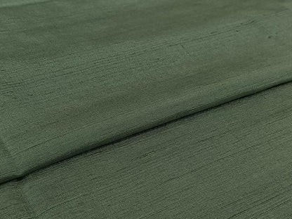 平和屋着物▽上質な紬　単衣　薄青色　正絹　逸品　AABL3956jh