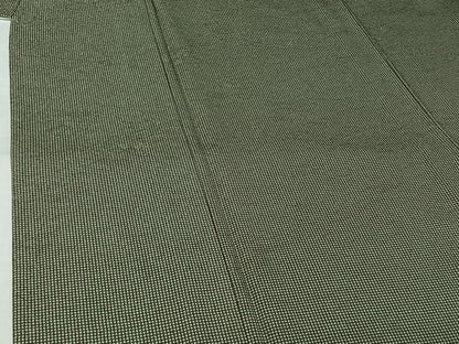 平和屋着物▽江戸小紋　単衣　角通し　正絹　逸品　AABL3960jh