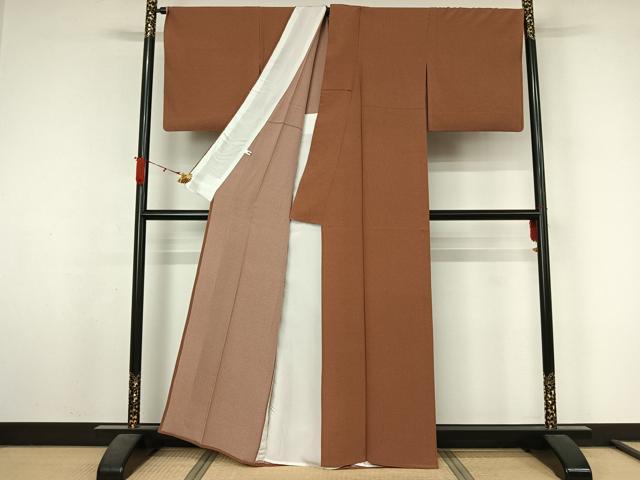 平和屋着物▽江戸小紋　単衣　角通し　正絹　逸品　AABL4000jh