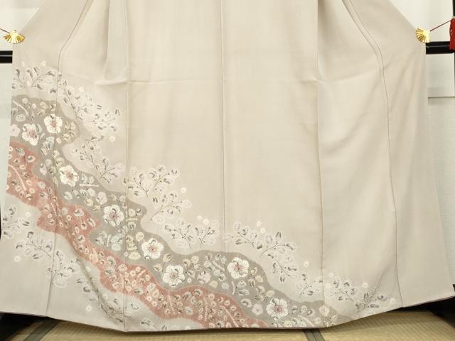 平和屋着物●訪問着　辻が花　絞り　正絹　逸品　AABL4045cs