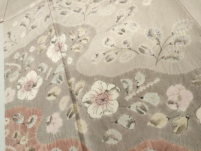 平和屋着物●訪問着　辻が花　絞り　正絹　逸品　AABL4045cs